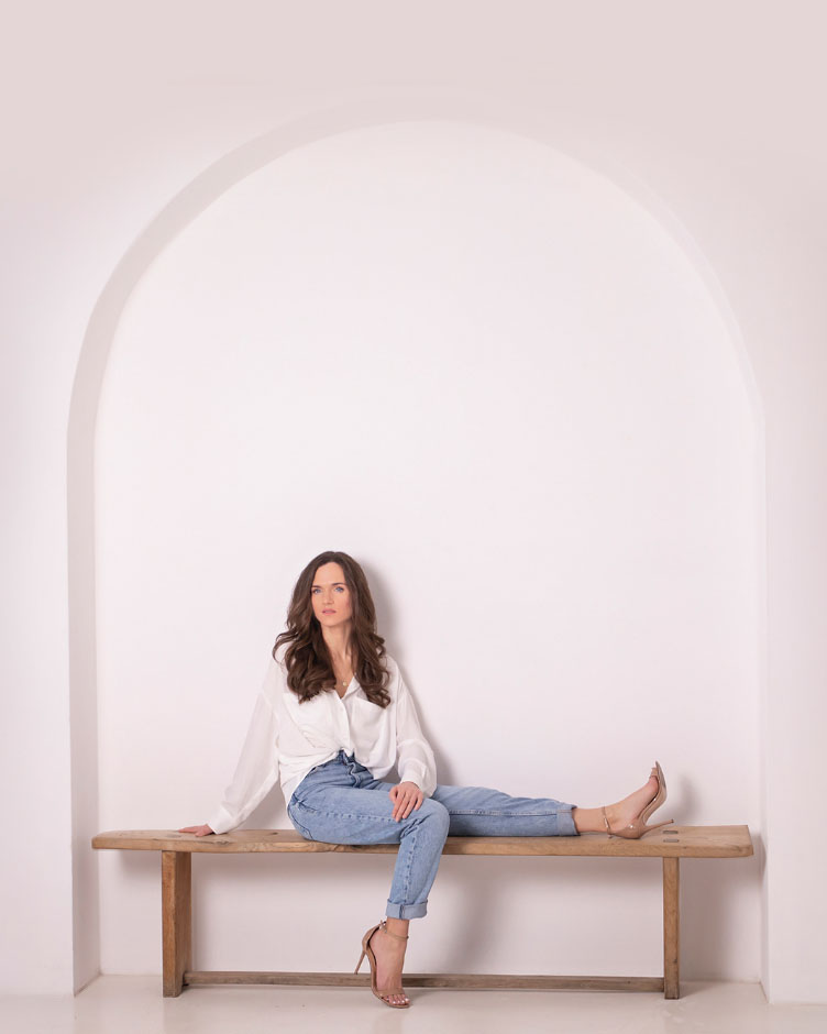 portrait of the Hungarian designer of The Intuitive Spaces