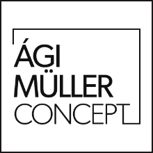 Ági Müller concept logo