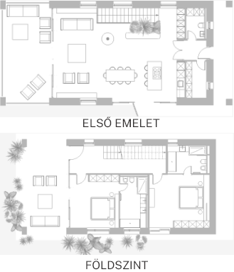Tihanyi lakóház panorámás kilátással a Balatonra