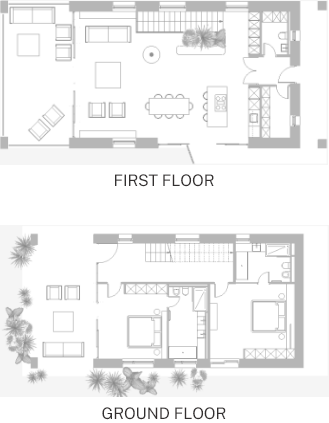 Lake house with panorama at the Balaton